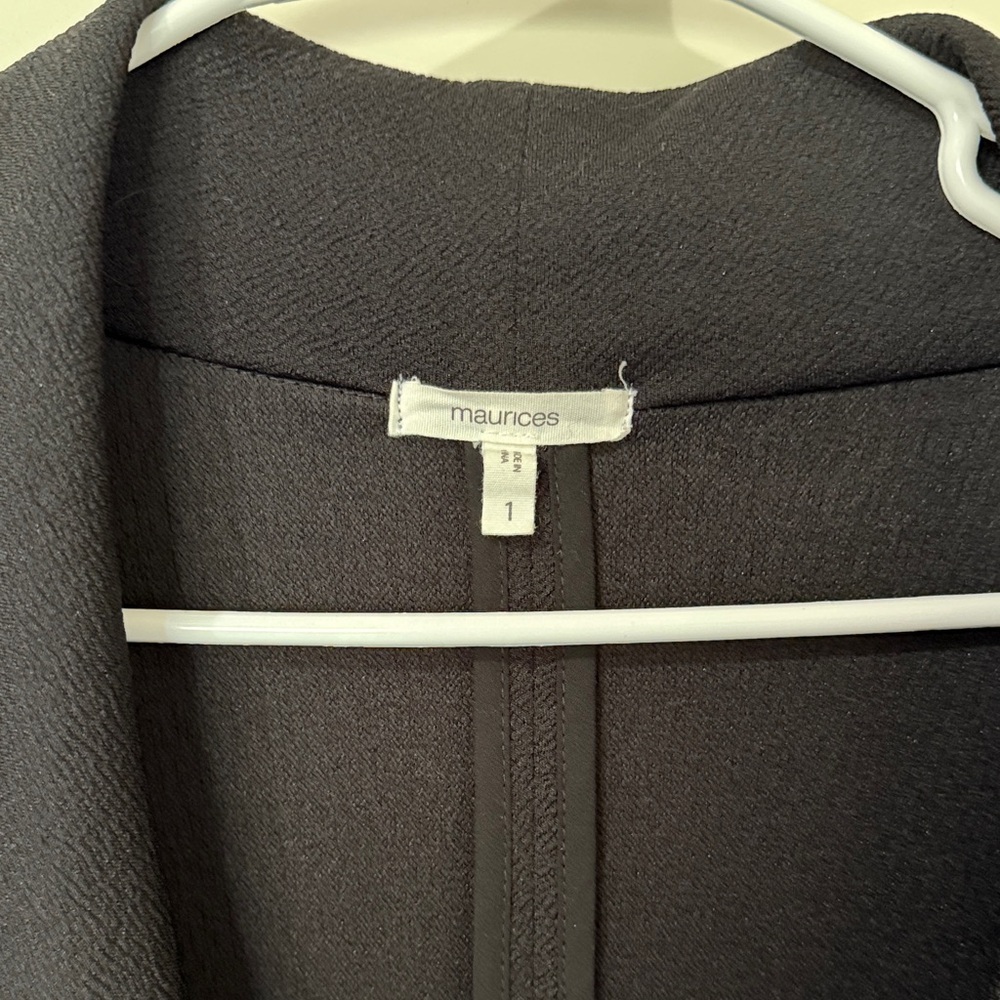 Maurices Black Blazer Jacket - Picture 2 of 11